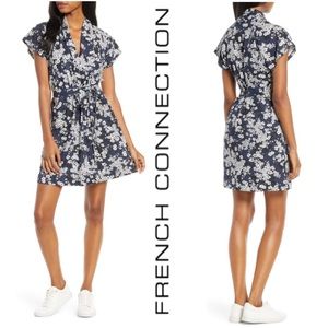 🐠French connection Rishiri Floral Mini Dress